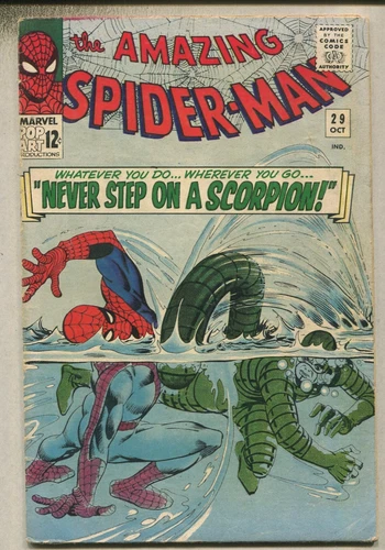 The Amazing Spider-Man: # 29 VG/FN  'Never Step On A Scorpion'  Marvel SA