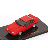 Ford Mustang Iii 1992 Red 1:43 Ixo Model Auto Stradali -D- Neues Modell
