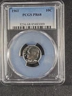 1961 US Roosevelt Dime - Proof 68 (PCGS)     stk#3009