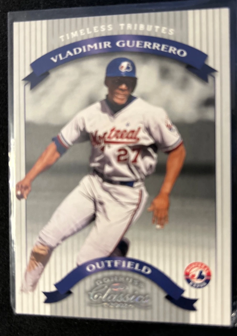 2002 Donruss Classics Timeless Tributes Vladimir Guerrero Expos #'d 031/100