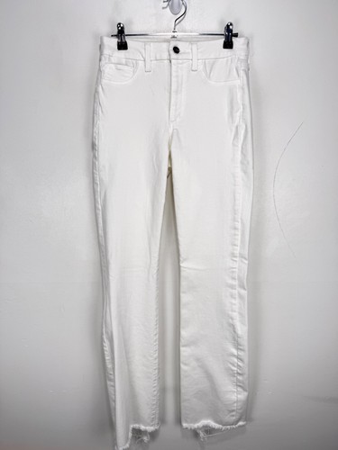 Joe's Jeans Flawless Hi Rise Honey Curvy Bootcut Weiß Denim Stretch Damen 27