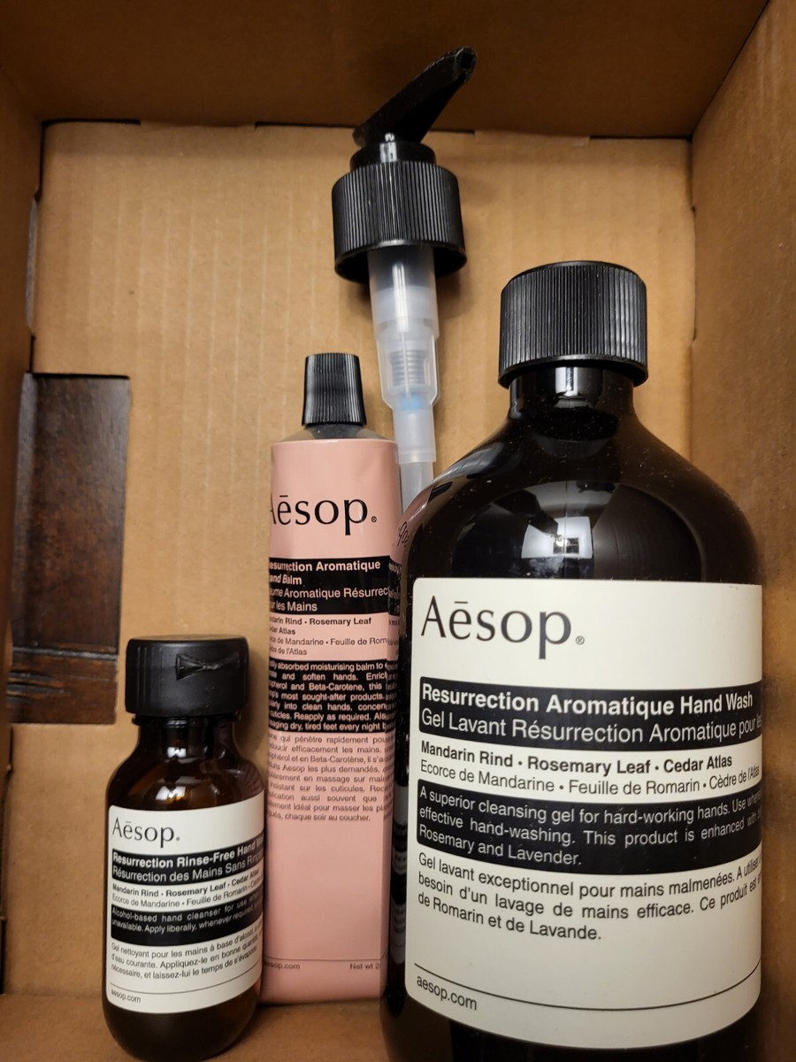 Aesop Aromatic Hand Wash セット Amazon.com : Aesop Resurrection Aromatique Hand Wash + Hand