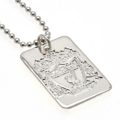 Collier Maille Serpent Argent LIVERPOOL FC SILVER PLATED CREST PENDANT WITH 51 CM LONG Maillot Liverpool - Foto 13