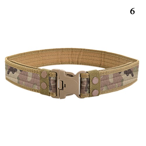 Army Combat Belt Men Military Canvas Waistband Outdoor Camouflage Waist Strap ⚝ - Picture 14 of 26