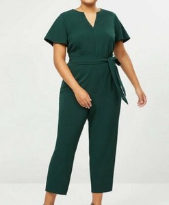 lane bryant white jumpsuit