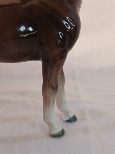 Stafford BLUE RIBBON Collectors Horse Equine Figurine Country Animal Farm Coral - Picture 7 of 12