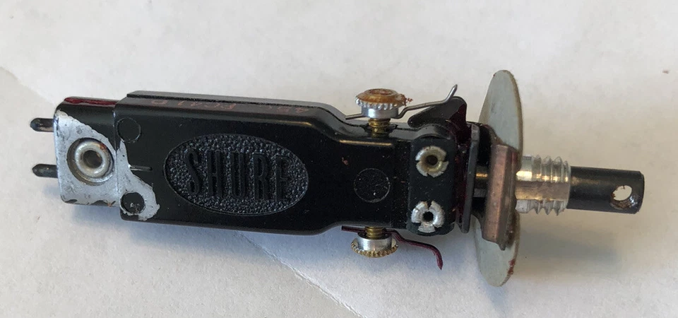 Cartucho/lápiz óptico tocadiscos Shure WC-25 de colección NOS, RARO Foto 2 de 4