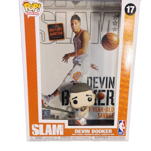 Funko Pop NBA SLAM Devin Booker Phoenix Suns Basketball Cover Hustlers Ambition