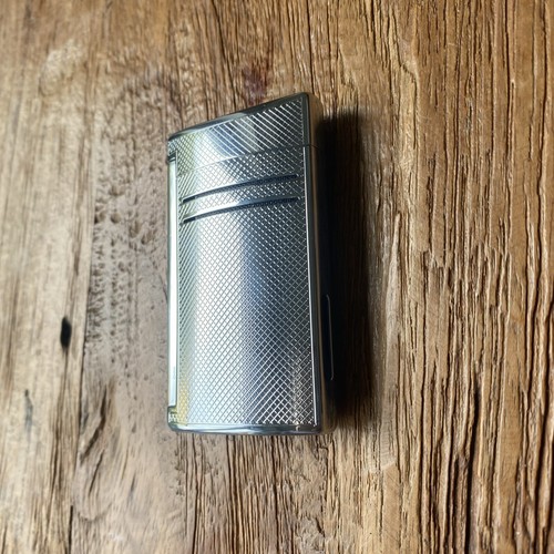 S.T. Encendedor Dupont MaxiJet cromo Diacut con llama de chorro (como NUEVO) - Imagen 3 de 6