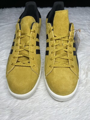 Adidas Originals Campus 80s Casual Shoes Beige Khaki Tan  display picture 1