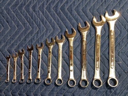 Vintage Buffalo 11 Pcs.Wrench Set, Never Used Size1/4-7/8
