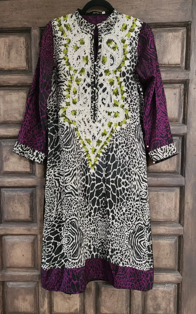 Agha noor black hot sale dress