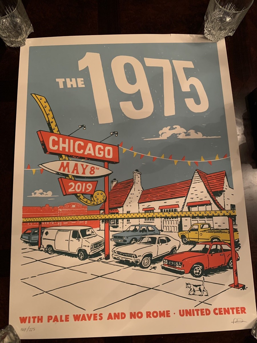 THE1975 渋谷タワレコ限定　ポスター　THE 1975 THE1975 渋谷タワレコ限定 ポスター THE 1975 タワーレコード