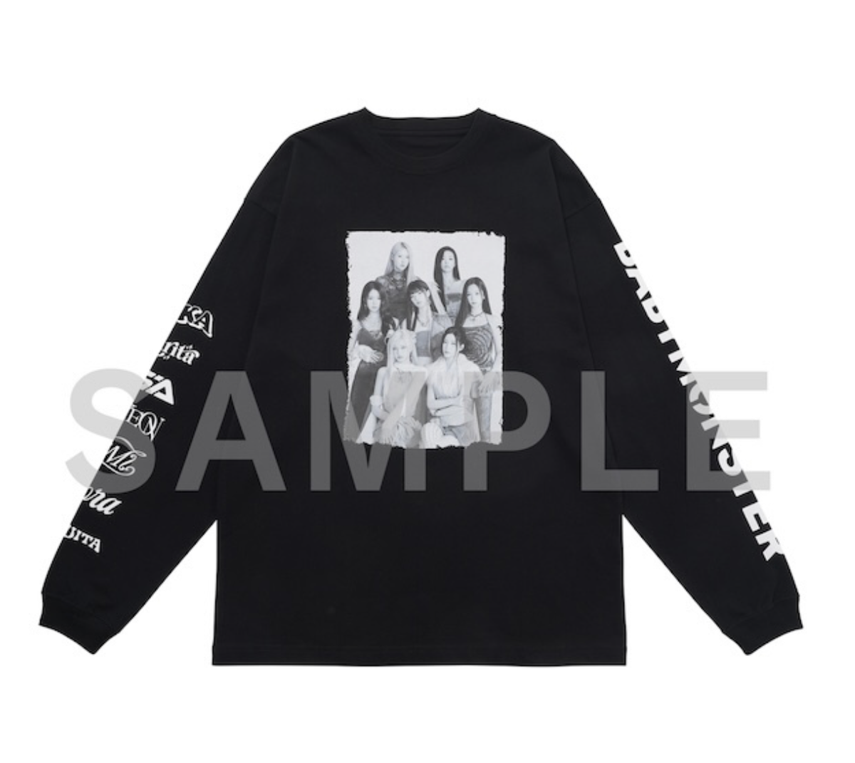 BABYMONSTER【SEE YOU THERE】韓国限定 Tシャツ Mサイズ BABYMONSTER SEE YOU THERE Official MD Long Sleeve T-Shirt