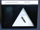 GE RPJ-07D for RPX-040A SERIES TRIPLE PLAY NEEDLE Pfanstiehl 501-D7