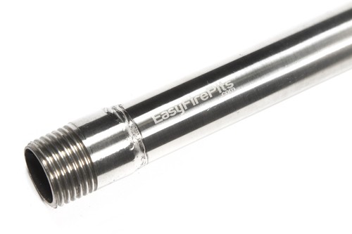 SINGLE 24″ HORIZONTAL TROUGH BURNER / (STAINLESS LOG LIGHTER) – MODEL: B24 - Picture 3 of 5