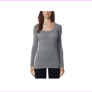 scoop neck thermal top