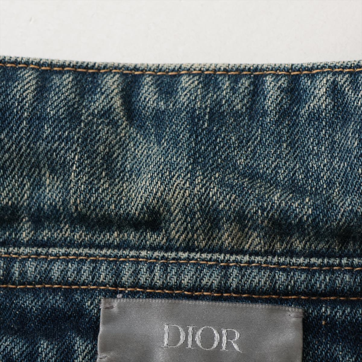 Dior 22AW Cotton Denim Jacket 40 Men's Navy Blue Dior 22AW Cotton Denim Jacket 40 Men's Navy Blue