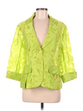 Clara Sun Woo Women Green Blazer M