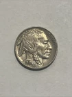 1938-D Denver Buffalo Indian Head Nickel, US 5c Nickel Type Coin, Full Horn