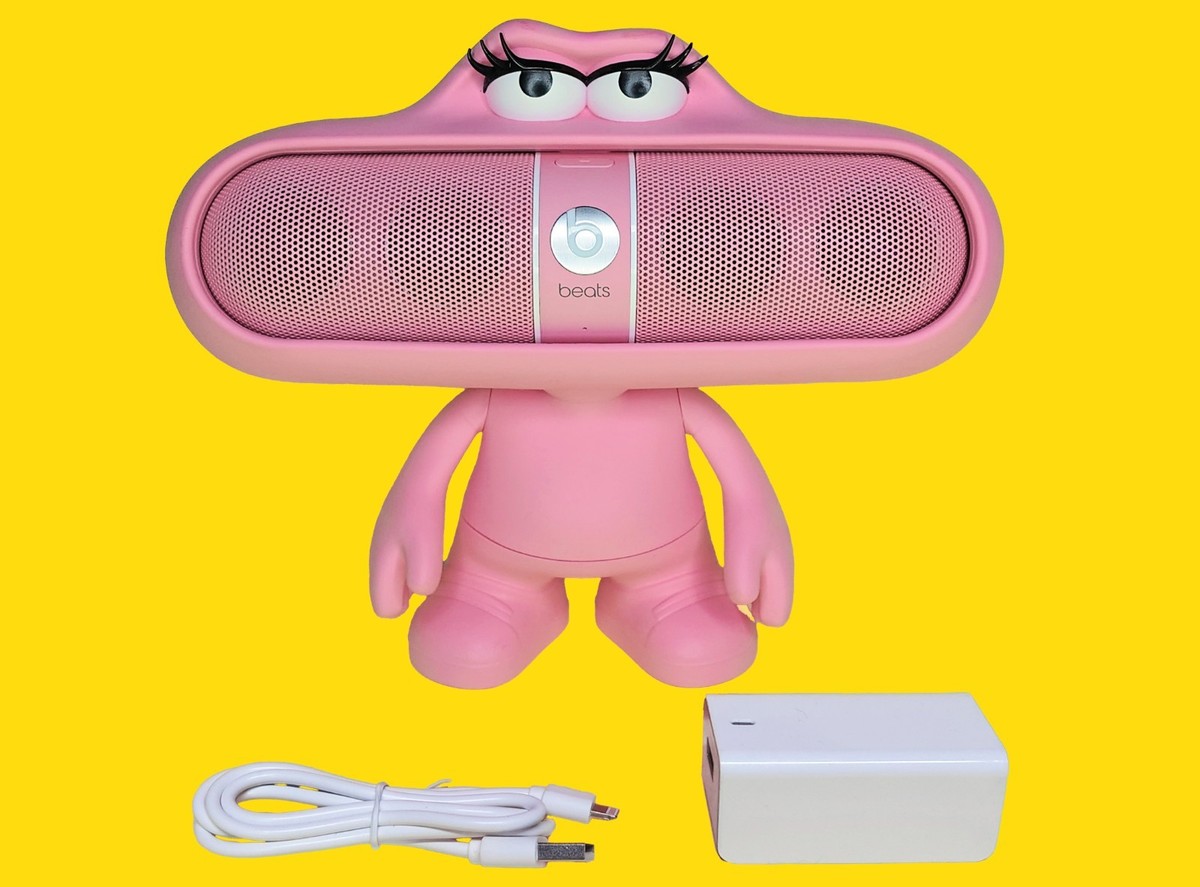 beats PiLLS スピーカースタンド　ピンク Authentic Beats Pill Speaker Pink Nicki Minaj + Dude Stand