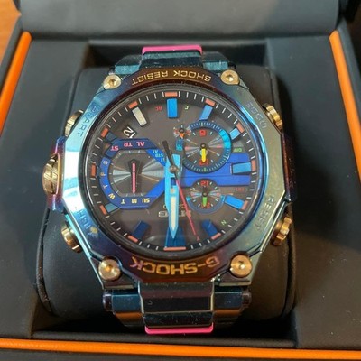 カシオ GショックJRA コラボG-100 箱付　非売品 Casio G-Shock MTG-B2000PH-2AJR Blue Phoenix Limited Japan | eBay