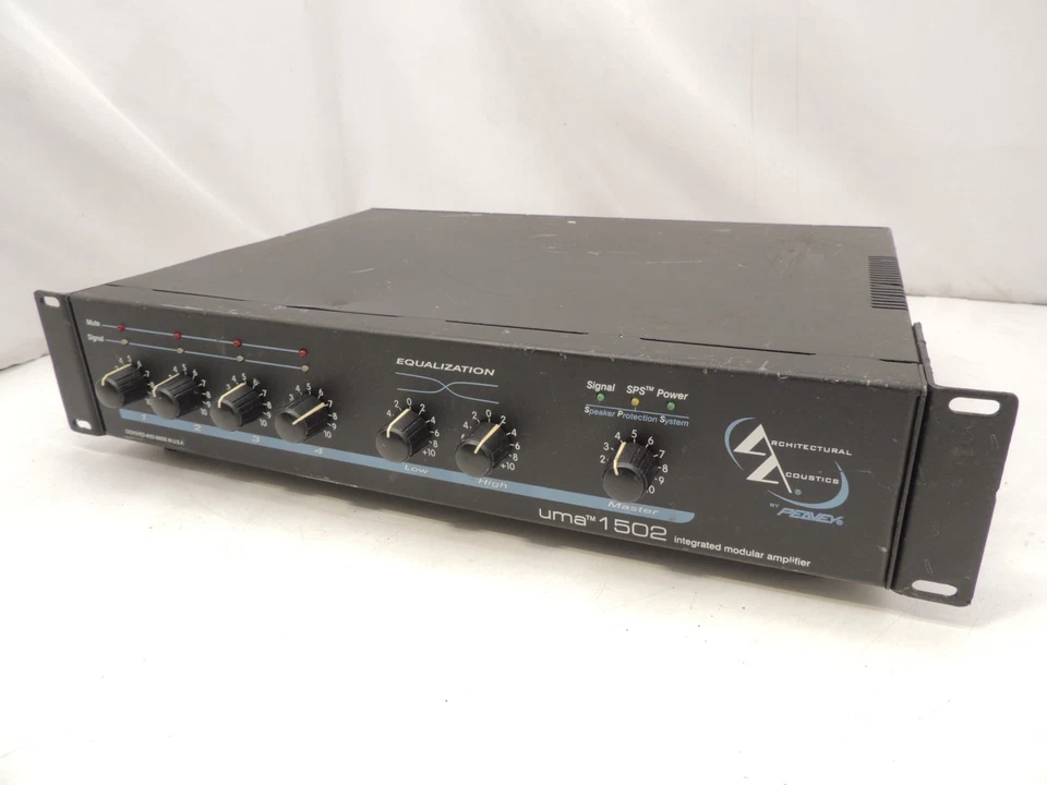 Peavey UMA 1502 150W 4 Input Mixer Amplifier Well Made in USA - Image 2 of 4