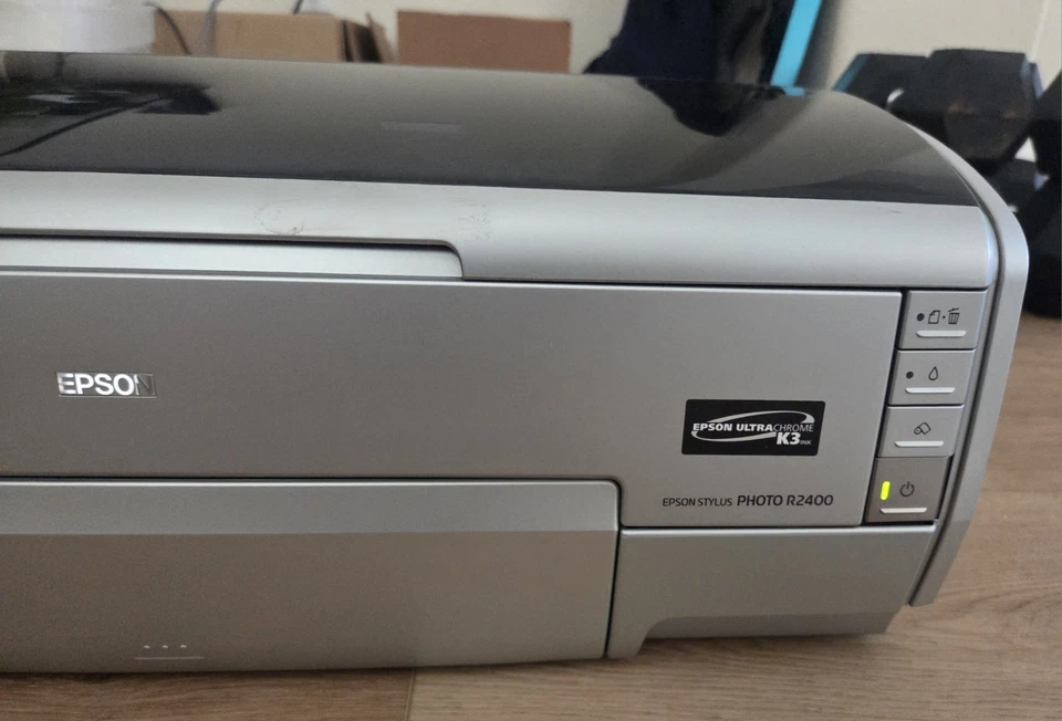 Epson Stylus Photo R2400 Digital Photo Inkjet Printer ( Read Description ) - Image 4 of 4