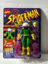 Hasbro Marvel Legends Spider-Man Retro Series Mysterio Action Figure Dmgd Bubble