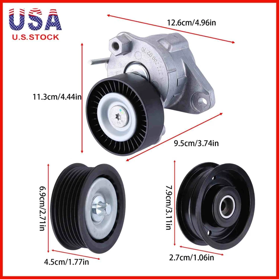 Nuevo kit de correa de polea tensora 2722000270 para Mercedes-Benz Gl450 2007 2008-2012 Foto 2 de 4