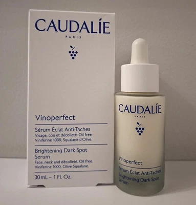 NEW ~ CAUDALIE PARIS VINOPERFECT BRIGHTENING DARK SPOT SERUM 30ml