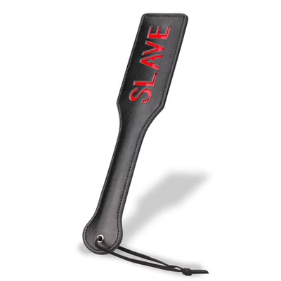 LOVE AND VIBES Paddle BDSM en simili cuir Slave