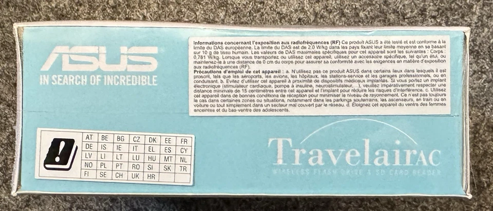 Asus Travelair AC 32 GB Festplatte, neu in OVP - Bild 4 von 4