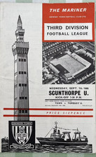 1966  1967  GRIMSBY TOWN V  Scunthorpe Utd
