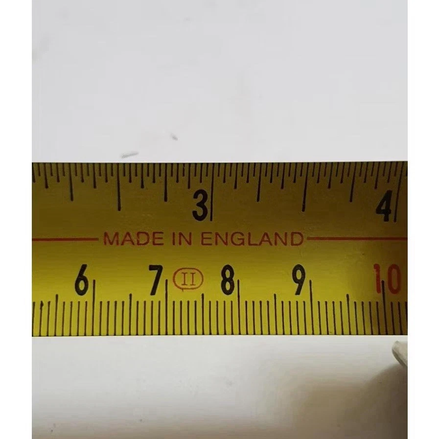 Vintage Fisco 8m/26ft profesional measuring tape - Made in England - Image 2 of 3