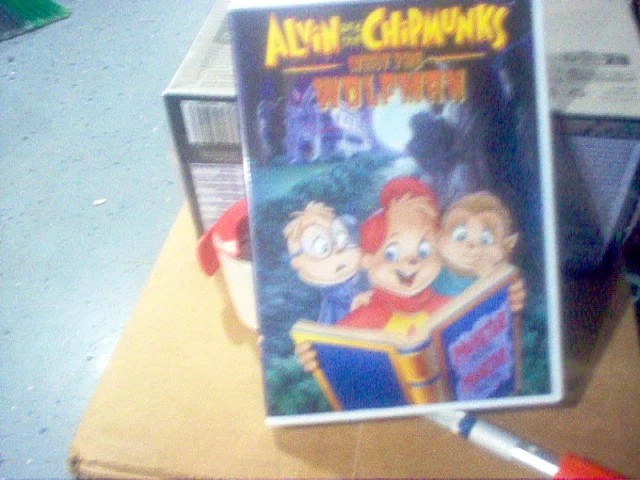 2 diffent DVD's alvin and the chipmunks meet Fankenstein and wolf man - Image 2 of 4