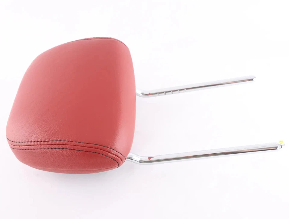 10-12 Jeep Liberty Dodge Nitro reposacabezas delantero conductor o pasajero cuero rojo Foto 2 de 4