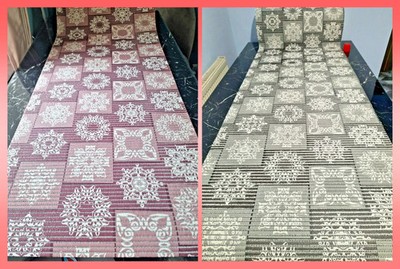 FLEXIMATTE / ANTIRUTSCH BODENBELAG - BEDRUCKT Design IDEAL FÜR BAD & WOHNWAGEN