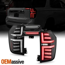 For 21-23 GMC Yukon/ Yukon XL Full LED Tail Lights Taillamp Rear Brake Assembly