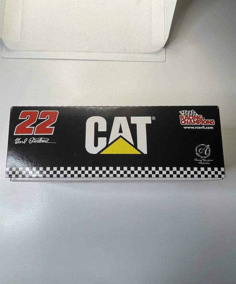 Ertl Racing Champions Nascar #22 Ward Burton Caterpillar Dodge 1:24 Diecast - Image 2 of 4