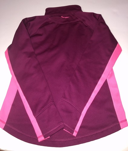 Chaqueta Atlética para Mujer Champion con Cremallera Completa Rosa y Rosa Claro Talla Mediana - Imagen 5 de 7