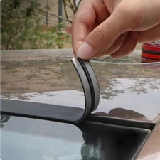 6.5ft Car Rubber Roof Edge Sealing Strips Windshield Sealant Protector Sticker