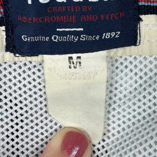 Vintage Abercrombie & Fitch Playa Tuggers Lined Cargo Board Shorts Blue Medium M - Picture 15 of 18