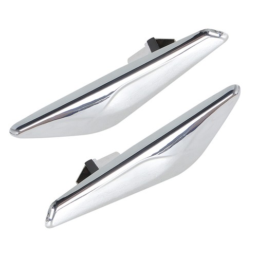 Labwork Front Fender Trim Chrome Finisher Right&Left Side For 13-17 BMW F25 F26 - Picture 2 of 11