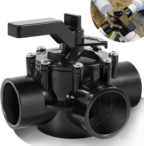Für 4715 Jandy NeverLube Umschaltventil formschlüssige Dichtung 3-Anschlüsse 1-1/2" auf 2" Rohr - Bild 7 von 8