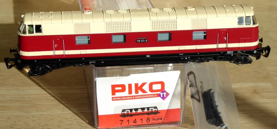 Piko 71418 Tt Games Max Diesel Br 118 011-6 Dr Ep.13 1/12ftDSS Bw Schöneweide - Image 2 of 4