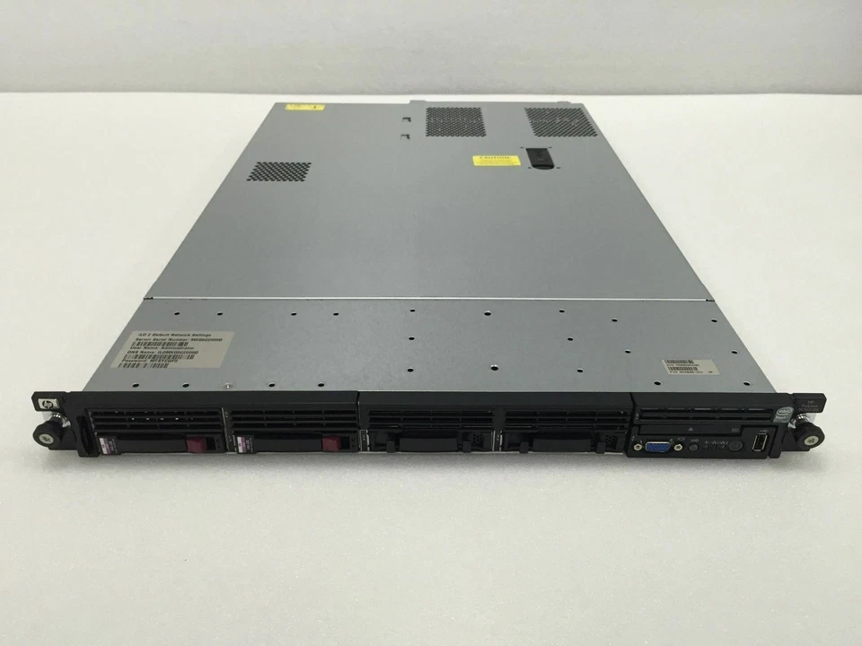 HP DL360 G6 2x E5540 2.53GHz QC, 48GB, 2x 146GB 10K, 2x 460W PSUs dl360g6 4bay - Image 2 of 4