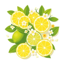 Digital picture Lemon Pattern background PNG printable file