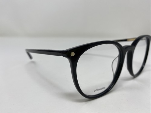Kio Yamato Eyeglasses Frame Japan KP-219U COL.01 42-19-150 Black Full Rim LH65 - Picture 3 of 8