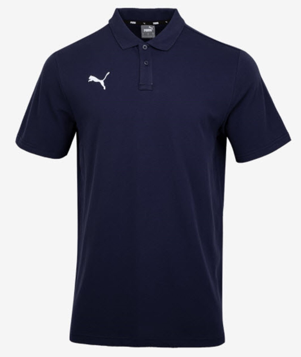 ★ PUMA★ Team Goal Polo Asian Fit Short Sleeve T-Shirt 659 Puma Men Team Goal Polo T-Shirts Training Navy Run Tee